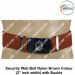 Security Web Belt Brown Nylon With Buckle :ArmyNavyAir.com