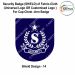 Security Badge (SHIELD) oF Fabric-Cloth (Universal Logo OR Customised Logo ) For Cap-Chest -Arm Badge-Shield Design 14-3 Inch Height