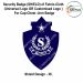 Security Badge (SHIELD) oF Fabric-Cloth (Universal Logo OR Customised Logo ) For Cap-Chest -Arm Badge-Shield Design 36-2 Inch Height