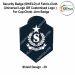 Security Badge (SHIELD) oF Fabric-Cloth (Universal Logo OR Customised Logo ) For Cap-Chest -Arm Badge-Shield Design 39-3 Inch Height