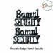 Bamul Shoulder Title Badge : ArmyNavyAir.com
