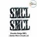 SMCL Sandur Micro Circuits Security Shoulder Badge : ArmyNavyAir.com