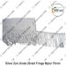 Silver Zari Jhalar |Braid Fringe Mylar 75mm | Chughs Navyug