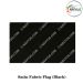 Ceremonial Flag Cloth Satin-Silken (Soft One Sided Shinning-Gliter) Width 40"-Black