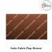 Ceremonial Flag Cloth Satin-Silken (Soft One Sided Shinning-Gliter) Width 40"-Brown