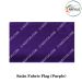 Ceremonial Flag Cloth Satin-Silken (Soft One Sided Shinning-Gliter) Width 40"-Purple