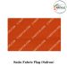 Ceremonial Flag Cloth Satin-Silken (Soft One Sided Shinning-Gliter) Width 40"-Saffron