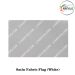 Ceremonial Flag Cloth Satin-Silken (Soft One Sided Shinning-Gliter) Width 40"-White