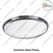 Army | Navy | Air Force | Police | Security | Fire Service | Forest Cadet Stainless Steel Mess Food Eating Plate | Thali Round