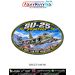 Sukhoi Su-25 Frogfoot Ground Attack Aircraft Patch for Aviation Enthusiasts and Collectors
