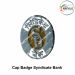 SB Security Uniform Cap Badge (Nationalised Bank Of India) Syndicate Bank Security Cap Badge Metal (Chrome)