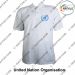 CAPF T Shirt |Central Armed Police Force T Shirt White PC With Collar -UN |UNPKF |IPKF| United Nation-XL