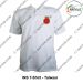 T-Shirt Indian Navy INS Talwar Class | Indian Navy Surface Ship (FRIGATES) T Shirt PC With Collar (White)-INS Talwar (F 40)-Small