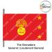 Indian Army Lancer Flag -Vehicle Flag (Army Infantry Regiments) | Indian Military Stiffener Flag with Double Side Logo (9" X 18")- The Grenadiers Regiment-Maj.General