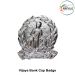 VB Security Uniform Cap Badge (Nationalised Bank Of India) Vijay Bank Security Cap Badge Metal (Chrome)