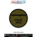 Vishal Mine Patch – olive tactical circular patch featuring Vishal mine silhouette – durable printed and embroidered fabric with black merrow border – collectible defense patch for cadets and enthusiasts by ArmyNavyAir