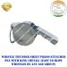 Whistle Thunder Sheet Press-Attached PEA With Ring (Metal) (H 20mm X 45mm W ) Sports | Teaching |Training |Police| Military | Security | Bus Conductors Music (Easy To Blow Whistles By Any Age Group)