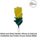 Hackle Yellow Green : ArmyNavyAir.com