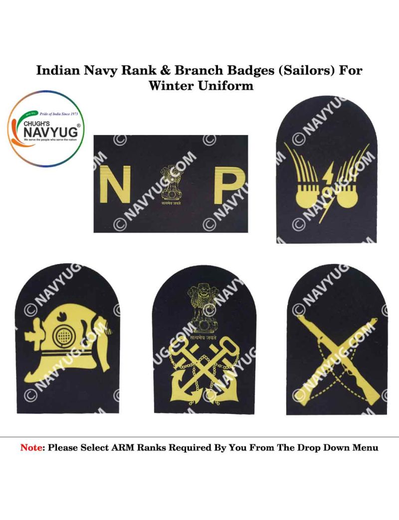  Navy Insignia with American Flag - Retractable Badge