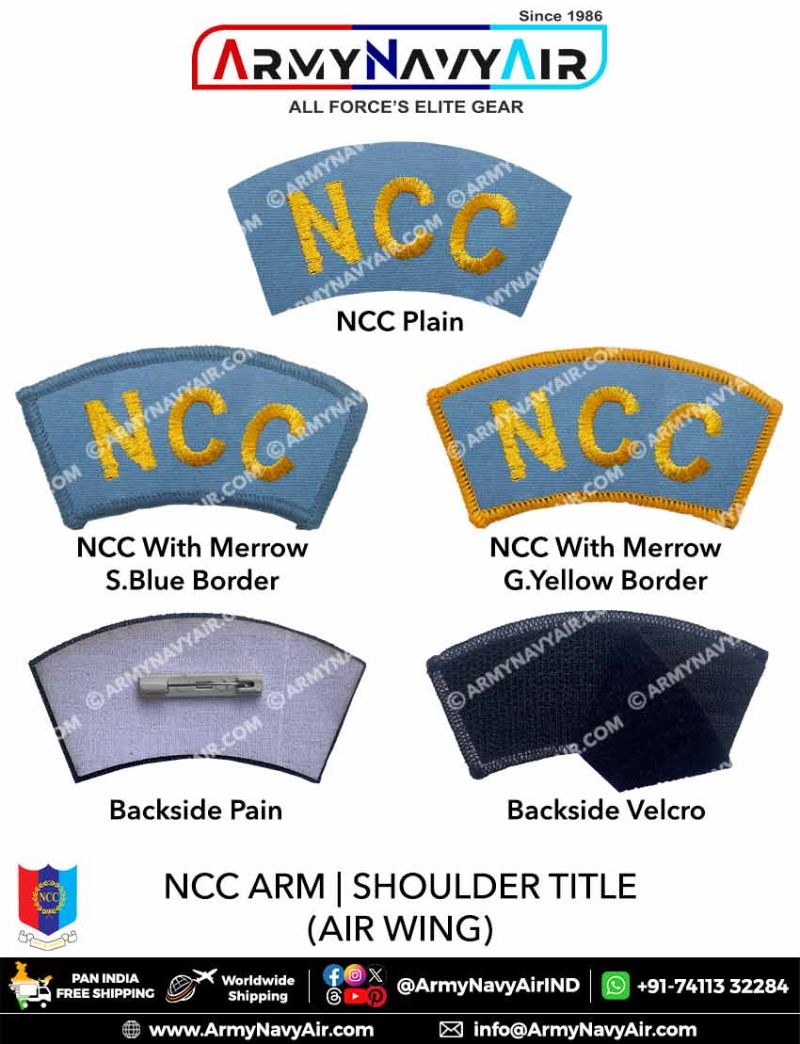 Airforce Golden Eagle shoulder Badge NCC – NCC Store