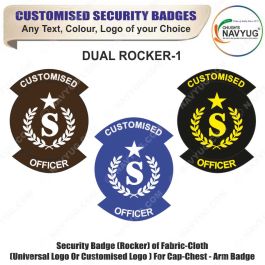 Badge Rocker Digital Buy Security Badge (Rocker) oF Fabric-Cloth (Universal Logo OR ...