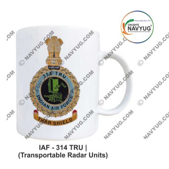 Personalised IAF Indian Air Force 314 Transportable Radar Unit Mug: ArmyNavyAir.com