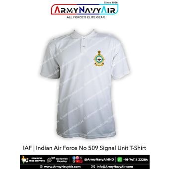 IAF Indian Air Force T-Shirt No 509 Signal Unit : ArmyNavyAir.com
