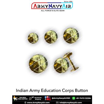 Indian Army AEC Buttons : ArmyNavyAir.com