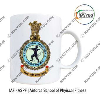 Personalised IAF Indian Air Force School Of Physical Fitness School Mug: ArmyNavyAir.com