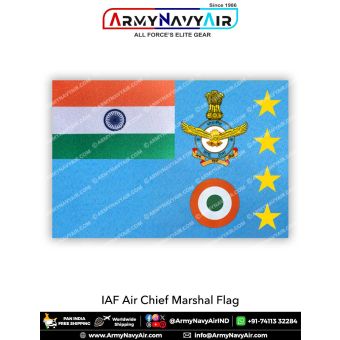 Indian Air Force Air Chief Marshal IAF Flag : ArmyNavyAir.com