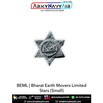 BEML | Bharat Earth Movers Limited Stars (Small) : ArmyNavyAir.Com