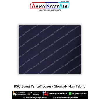 BSG Scout Uniform Navy Blue Fabric : ArmyNavyAir.com