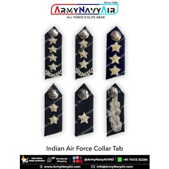 IAF Collar Tab Dog : ArmyNavyAir.com