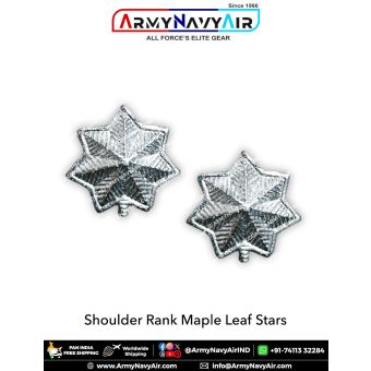 Shoulder Rank Maple Leaf Stars : ArmyNavyAir.com