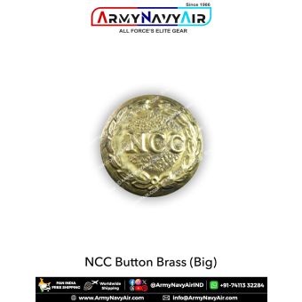 NCC Coat Button Brass Big : ArmyNavyAir.com