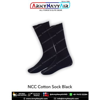 NCC Cotton Socks Black : ArmyNavyAir.com