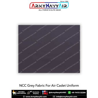 NCC Uniform Grey Fabric For Air Cadet : ArmyNavyAir.com