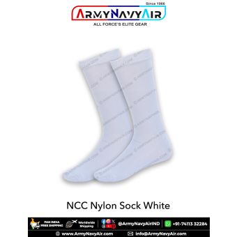 NCC Nylon Socks White : ArmyNavyAir.com