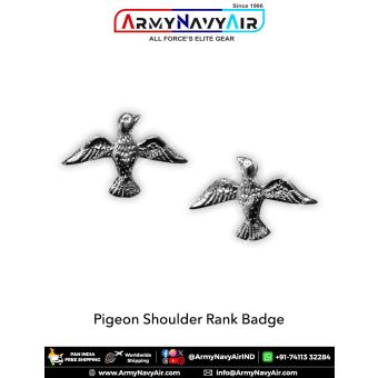 Pigeon Shoulder Rank Badge : ArmyNavyAir.com