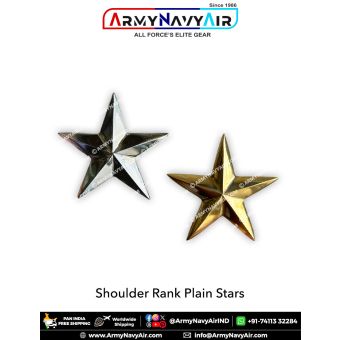 Shoulder Rank Plain Stars : ArmyNavyAir.com