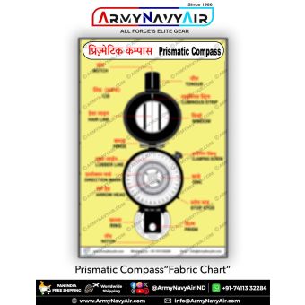 Map Reading Prismatic Compass Chart : ArmyNavyAir.com
