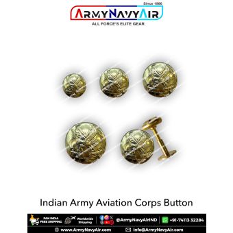 Indian Army Aviation Corps Buttons : ArmyNavyAir.com