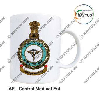 Personalised IAF Indian Air Force Central Medical Establishment Mug: ArmyNavyAir.com