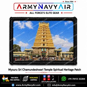 Mysuru Sri Chamundeshwari Temple Spiritual Heritage Patch