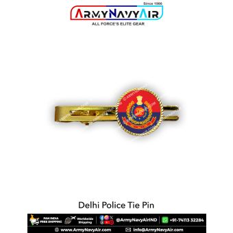 Delhi Police Tie Pin : ArmyNavyAir.com