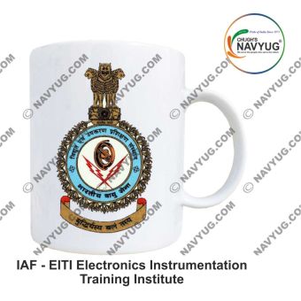 Personalised IAF Indian Air Force Electronics and Instrumentation Training Institute Mug: ArmyNavyAir.com