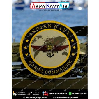Indian Navy Marine Commandos Patch : ArmyNavyAir.com
