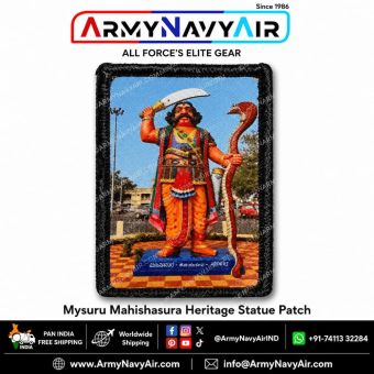 Mysuru Mahishasura Heritage Statue Patch