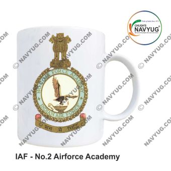 Personalised IAF Indian Air Force No 2 Airforce Academy Mug: ArmyNavyAir.com