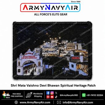 Shri Mata Vaishno Devi Bhawan Spiritual Heritage Patch